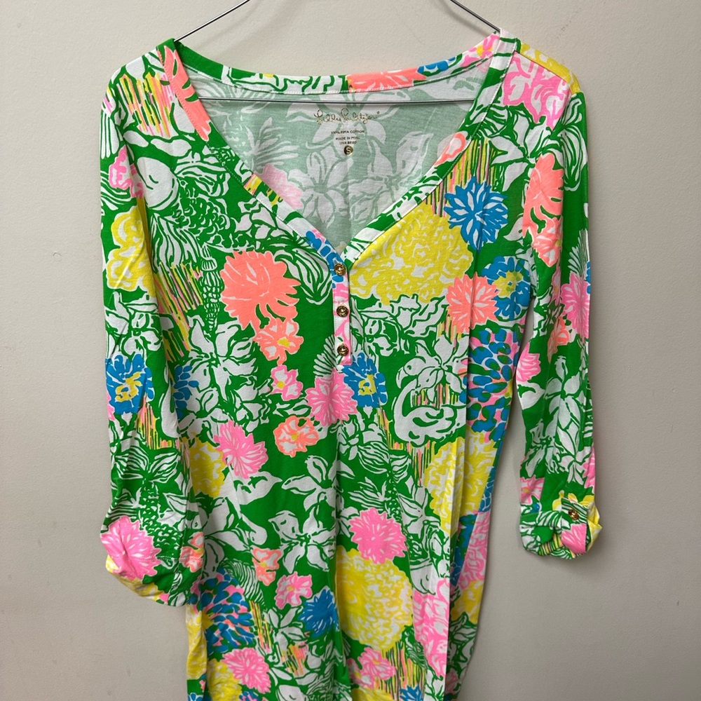 Lilly Pulitzer “Hibiscus Stroll” Palmetto Dress. Only worn to try on.